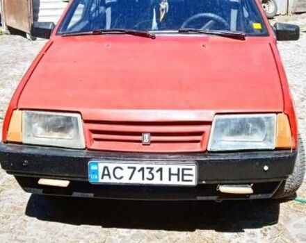 Красный ВАЗ 21099, объемом двигателя 1.5 л и пробегом 150 тыс. км за 900 $, фото 1 на Automoto.ua