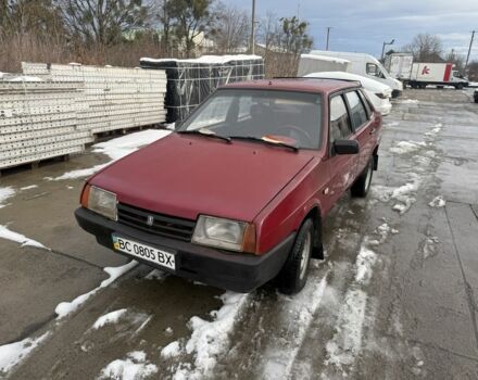 Красный ВАЗ 21099, объемом двигателя 0 л и пробегом 195 тыс. км за 700 $, фото 1 на Automoto.ua