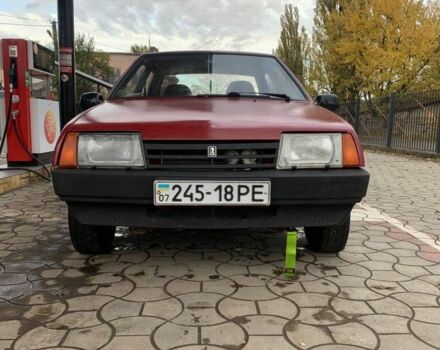 Красный ВАЗ 21099, объемом двигателя 1.5 л и пробегом 200 тыс. км за 1150 $, фото 1 на Automoto.ua