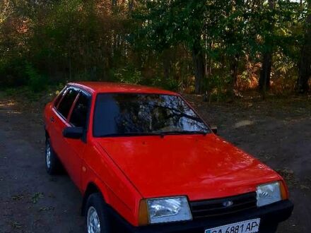 Красный ВАЗ 21099, объемом двигателя 1.5 л и пробегом 0 тыс. км за 950 $, фото 1 на Automoto.ua