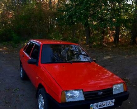 Красный ВАЗ 21099, объемом двигателя 1.5 л и пробегом 0 тыс. км за 950 $, фото 1 на Automoto.ua