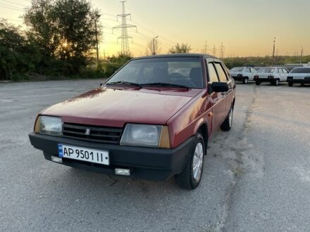 Красный ВАЗ 21099, объемом двигателя 1.3 л и пробегом 150 тыс. км за 999 $, фото 1 на Automoto.ua