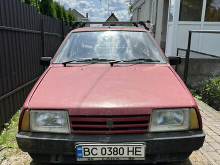 Красный ВАЗ 21099, объемом двигателя 1.3 л и пробегом 186 тыс. км за 1350 $, фото 1 на Automoto.ua