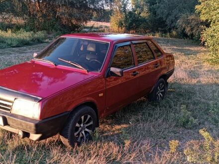 Красный ВАЗ 21099, объемом двигателя 0 л и пробегом 1 тыс. км за 1800 $, фото 1 на Automoto.ua