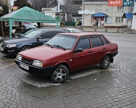 Червоний ВАЗ 21099, об'ємом двигуна 1.5 л та пробігом 200 тис. км за 1550 $, фото 1 на Automoto.ua