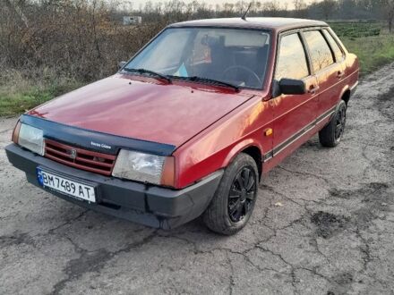 Червоний ВАЗ 21099, об'ємом двигуна 1.5 л та пробігом 220 тис. км за 1677 $, фото 1 на Automoto.ua