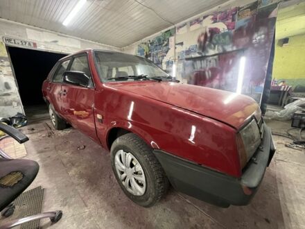 Красный ВАЗ 21099, объемом двигателя 1.5 л и пробегом 100 тыс. км за 950 $, фото 1 на Automoto.ua