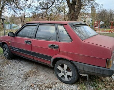 Красный ВАЗ 21099, объемом двигателя 0 л и пробегом 2 тыс. км за 1200 $, фото 1 на Automoto.ua