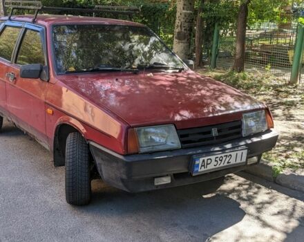 Красный ВАЗ 21099, объемом двигателя 1.5 л и пробегом 687 тыс. км за 655 $, фото 1 на Automoto.ua