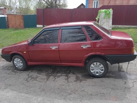 ВАЗ 21099 1995 у Ромнах на Automoto.ua Червоний ВАЗ 21099, об'ємом двигуна 0 л та пробігом 6 тис. км за 1550 $, фото 1 на Automoto.ua