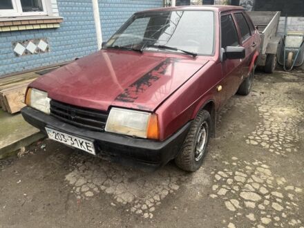 Червоний ВАЗ 21099, об'ємом двигуна 0 л та пробігом 150 тис. км за 400 $, фото 1 на Automoto.ua
