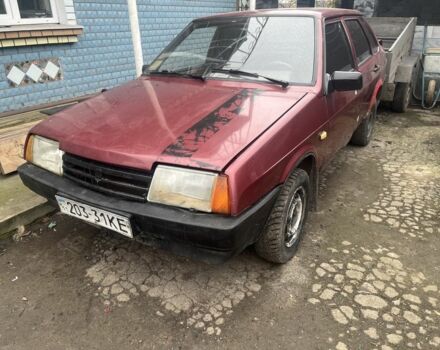 Червоний ВАЗ 21099, об'ємом двигуна 0 л та пробігом 150 тис. км за 400 $, фото 1 на Automoto.ua