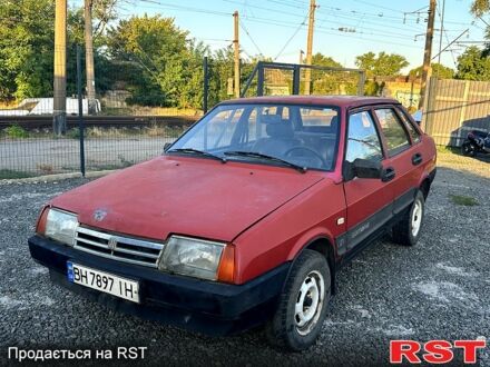 Червоний ВАЗ 21099, об'ємом двигуна 1.5 л та пробігом 202 тис. км за 550 $, фото 1 на Automoto.ua