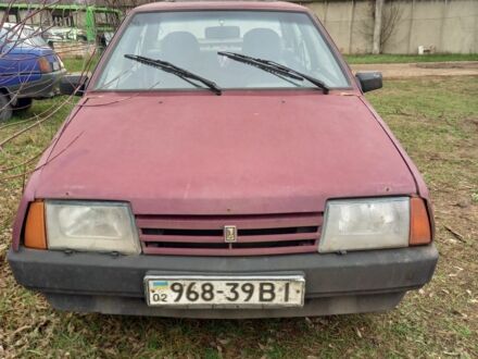 Красный ВАЗ 21099, объемом двигателя 1.5 л и пробегом 120 тыс. км за 355 $, фото 1 на Automoto.ua