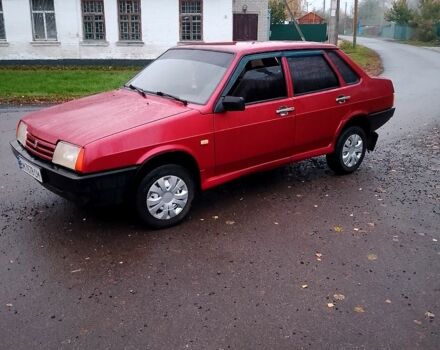 Червоний ВАЗ 21099, об'ємом двигуна 1.5 л та пробігом 0 тис. км за 1600 $, фото 1 на Automoto.ua