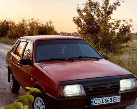 Червоний ВАЗ 21099, об'ємом двигуна 1.3 л та пробігом 350 тис. км за 1200 $, фото 1 на Automoto.ua