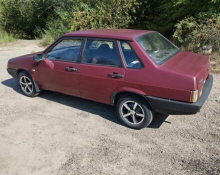Красный ВАЗ 21099, объемом двигателя 0 л и пробегом 100 тыс. км за 1000 $, фото 1 на Automoto.ua