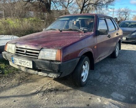 Червоний ВАЗ 21099, об'ємом двигуна 1.5 л та пробігом 150 тис. км за 550 $, фото 1 на Automoto.ua