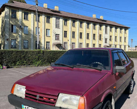 Красный ВАЗ 21099, объемом двигателя 1.5 л и пробегом 1 тыс. км за 1300 $, фото 1 на Automoto.ua