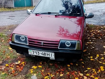 Червоний ВАЗ 21099, об'ємом двигуна 1.5 л та пробігом 78 тис. км за 799 $, фото 1 на Automoto.ua