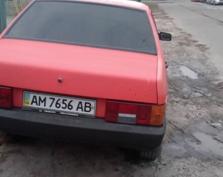 Красный ВАЗ 21099, объемом двигателя 0 л и пробегом 100 тыс. км за 694 $, фото 1 на Automoto.ua