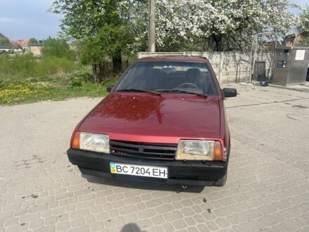 ВАЗ 21099 1996 в Львове на Automoto.ua Красный ВАЗ 21099, объемом двигателя 1.5 л и пробегом 200 тыс. км за 1100 $, фото 1 на Automoto.ua