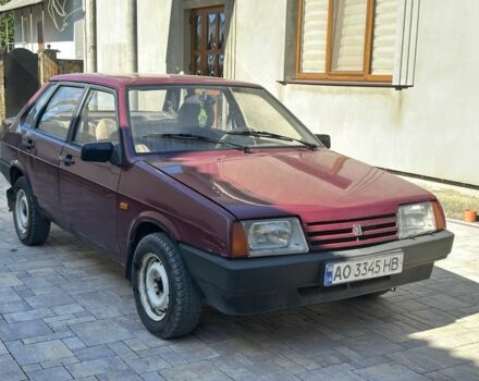 Червоний ВАЗ 21099, об'ємом двигуна 1.5 л та пробігом 200 тис. км за 1100 $, фото 1 на Automoto.ua