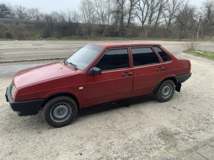 Червоний ВАЗ 21099, об'ємом двигуна 1.5 л та пробігом 240 тис. км за 1200 $, фото 1 на Automoto.ua