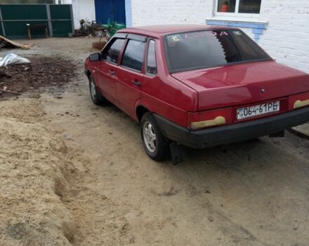 Красный ВАЗ 21099, объемом двигателя 0 л и пробегом 1000 тыс. км за 898 $, фото 1 на Automoto.ua