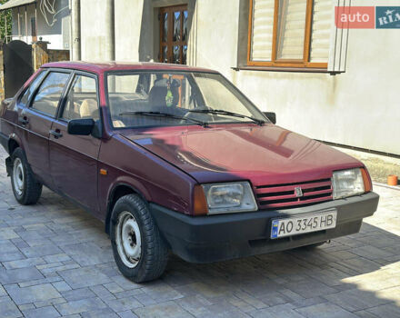 ВАЗ 21099 1996 в Виноградове на Automoto.ua Красный ВАЗ 21099, объемом двигателя 1.5 л и пробегом 100 тыс. км за 1100 $, фото 1 на Automoto.ua