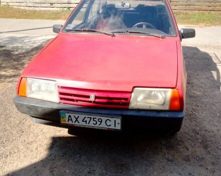 Красный ВАЗ 21099, объемом двигателя 1.5 л и пробегом 200 тыс. км за 1500 $, фото 1 на Automoto.ua