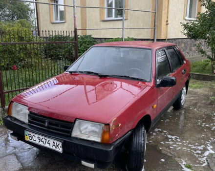 Красный ВАЗ 21099, объемом двигателя 0 л и пробегом 300 тыс. км за 400 $, фото 1 на Automoto.ua