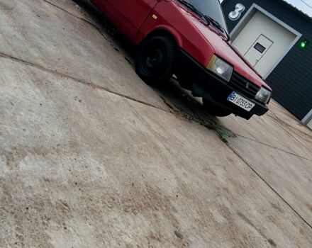 Красный ВАЗ 21099, объемом двигателя 1.5 л и пробегом 100 тыс. км за 1150 $, фото 1 на Automoto.ua