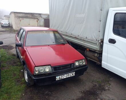 Красный ВАЗ 21099, объемом двигателя 1 л и пробегом 1 тыс. км за 450 $, фото 1 на Automoto.ua