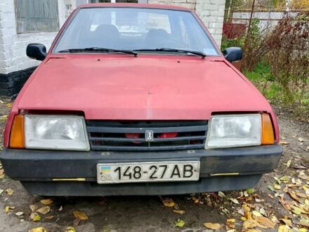 Червоний ВАЗ 21099, об'ємом двигуна 1.5 л та пробігом 24 тис. км за 834 $, фото 1 на Automoto.ua