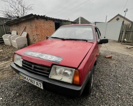 Красный ВАЗ 21099, объемом двигателя 1.5 л и пробегом 350 тыс. км за 950 $, фото 1 на Automoto.ua