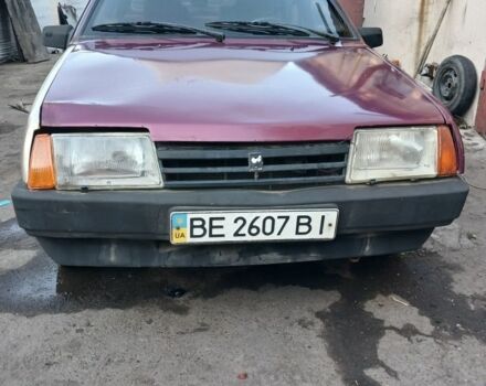 Червоний ВАЗ 21099, об'ємом двигуна 1.5 л та пробігом 73 тис. км за 500 $, фото 1 на Automoto.ua
