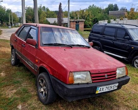 Красный ВАЗ 21099, объемом двигателя 1.5 л и пробегом 0 тыс. км за 500 $, фото 1 на Automoto.ua