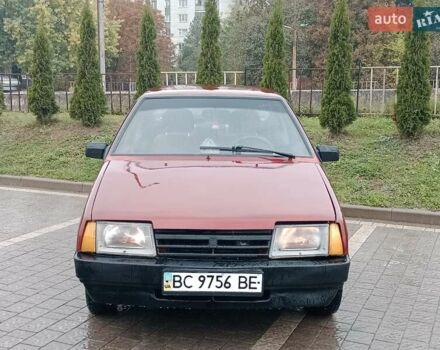 Красный ВАЗ 21099, объемом двигателя 1.46 л и пробегом 55 тыс. км за 900 $, фото 1 на Automoto.ua