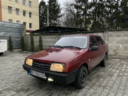 Красный ВАЗ 21099, объемом двигателя 0 л и пробегом 138 тыс. км за 473 $, фото 1 на Automoto.ua