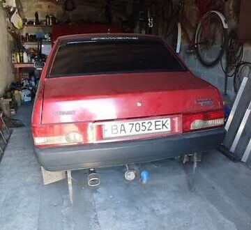 Красный ВАЗ 21099, объемом двигателя 1.5 л и пробегом 70 тыс. км за 1250 $, фото 1 на Automoto.ua