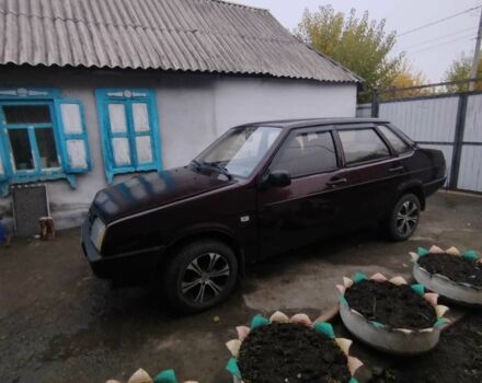 Червоний ВАЗ 21099, об'ємом двигуна 1.5 л та пробігом 300 тис. км за 1190 $, фото 1 на Automoto.ua