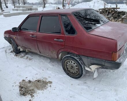 Червоний ВАЗ 21099, об'ємом двигуна 1.5 л та пробігом 271 тис. км за 850 $, фото 1 на Automoto.ua