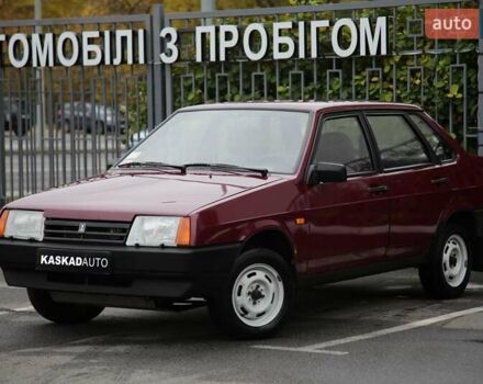 Красный ВАЗ 21099, объемом двигателя 1.6 л и пробегом 10 тыс. км за 7500 $, фото 1 на Automoto.ua