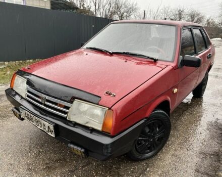 Червоний ВАЗ 21099, об'ємом двигуна 1.5 л та пробігом 186 тис. км за 950 $, фото 1 на Automoto.ua