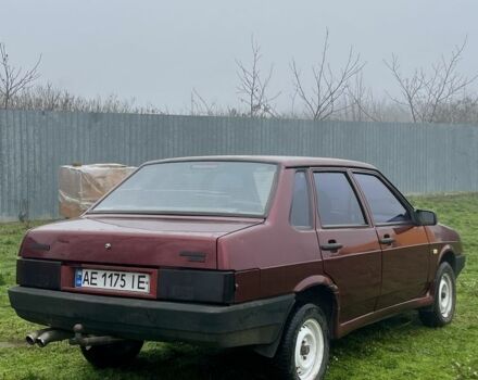 Красный ВАЗ 21099, объемом двигателя 1.5 л и пробегом 215 тыс. км за 1300 $, фото 1 на Automoto.ua