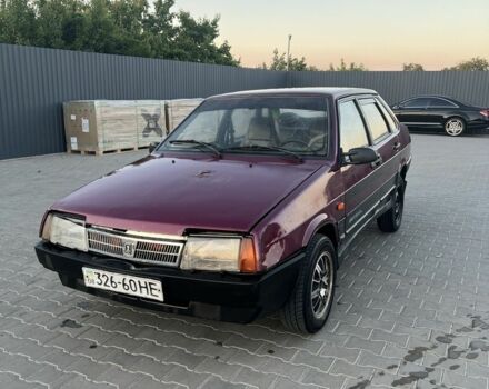 Красный ВАЗ 21099, объемом двигателя 1.5 л и пробегом 80 тыс. км за 850 $, фото 1 на Automoto.ua
