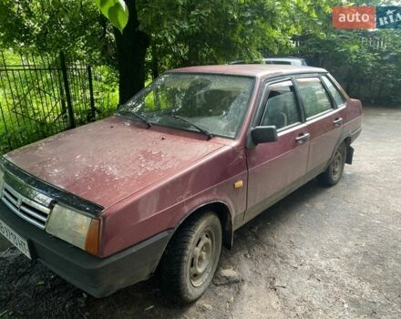 Червоний ВАЗ 21099, об'ємом двигуна 1.5 л та пробігом 275 тис. км за 1050 $, фото 1 на Automoto.ua