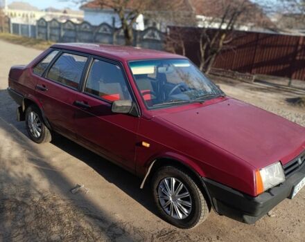 Червоний ВАЗ 21099, об'ємом двигуна 1.5 л та пробігом 290 тис. км за 1600 $, фото 1 на Automoto.ua