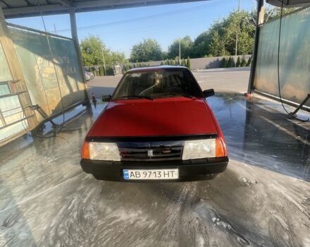Красный ВАЗ 21099, объемом двигателя 1.5 л и пробегом 3 тыс. км за 1250 $, фото 1 на Automoto.ua